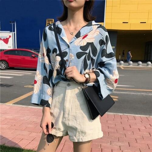 Cheap wholesale 2018 new autumn winter Hot selling womens fashion casual ladies work Shirts G102