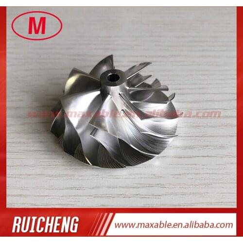 GT15-25 7+7 blades 44.92/56.08mm turbo milling/aluminum 2618/billet compressor wheel