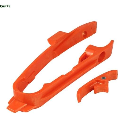 Swingarm Chain Slider kit + Brake Hose Clamp For KTM SX 125 150 SX125 SX150 SX-F 250 350 450 SX-F250 SX-F350 SX-F450 2011-2015