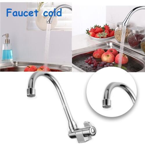 Deck Mount Bathroom Faucet Vanity Vessel Sinks Mixer Tap Cold Water Tap Camper Car Accessories Boats Universial