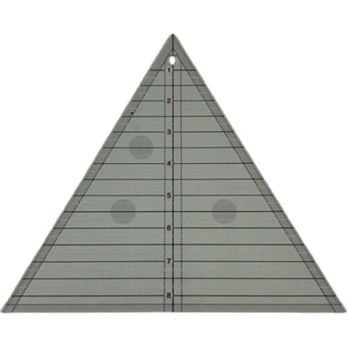 Multifunctional Tailor Quilting Ruler Reusable Acrylic Strip Tube Ruler Patchwork Sewing Template Ruler for Home