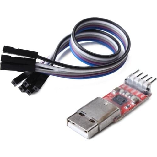 USB To TTL / COM Converter Module buildin-in CP2102 New with digital cable Free Shipping