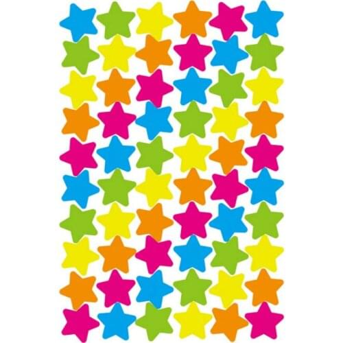 1 Sheet Stars Toy Sticker Mixture Stickers Doodling Travel DIY Stickers On The Car Motorcycle Luggage Laptop Bike Scooter
