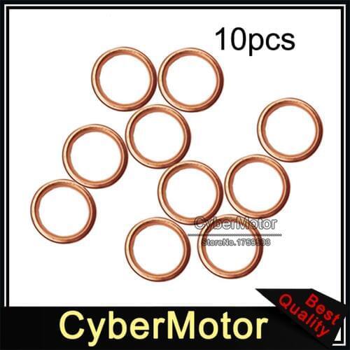 Exhaust Pipe Gasket For 50cc 90cc 110cc 125cc 140cc Pit Dirt Motor Bike Motocycle ATV Quad 4 Wheeler ID=25mm OD=32mm