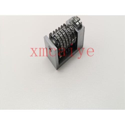 1 pieces 6 Digit 4X8 Roman Backward Letterpress Rotary Numbering Machine