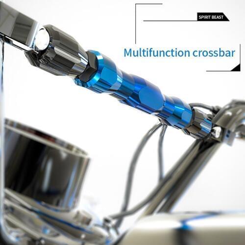 SPIRIT BEAST Motorcycle Modified Handlebar Scooter Reinforcement Rod Cross Balance Bar for HONDA SUZUKI YAMAHA KTM Benelli