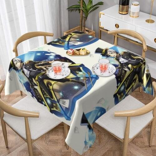 Bungou Stray Dogs Tablecloth Washable Custom Table Cover Desk Wholesale Protection Polyester Table Cloth