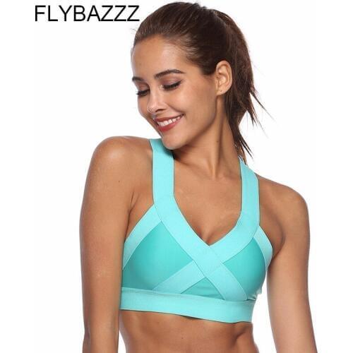 Push Up Sports Bra High Shockproof Running Women Sexy Seamless Sport Bra Crop Top For Yoga Fitness Workout Activewear Underwear