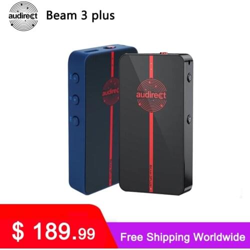 Hilidac Audirect Beam 3plus MQA DAC Headphone Amplifier ES9281AC Bluetooth Support sbc/aac/aptx/aptx-HD/LDAC with 3.5mm/4.4mm