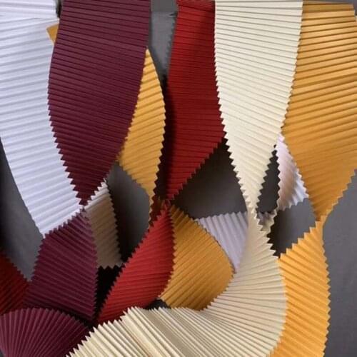 5m/10m Wedding Props Origami Corrugated Paper DIY Wedding Decor Scene Layout Stage Background Decoration Wave Paper Crafts