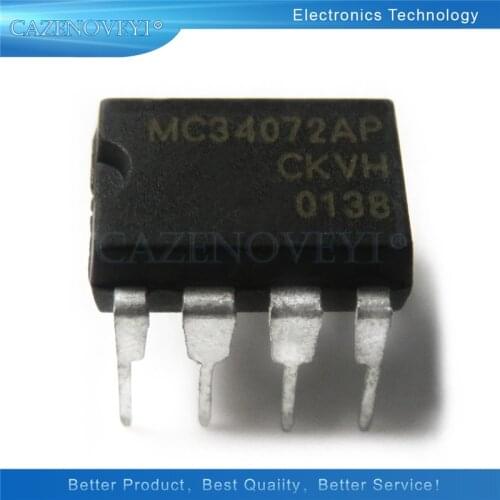 5pcs/lot MC34072AP MC34072P MC34072 DIP-8 In Stock