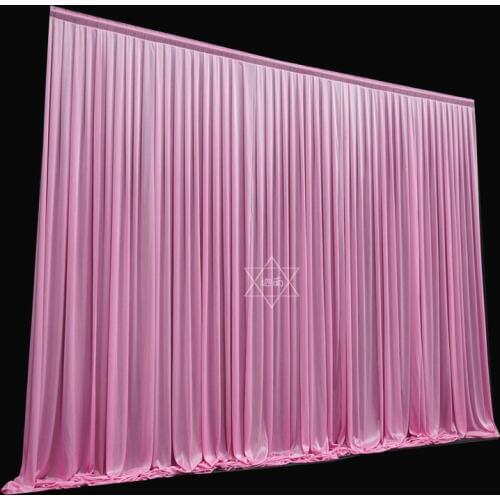 Free Shipping 3X3M Wedding Stage Backdrop Stand Curtain For wedding decoration 10ftx10ft