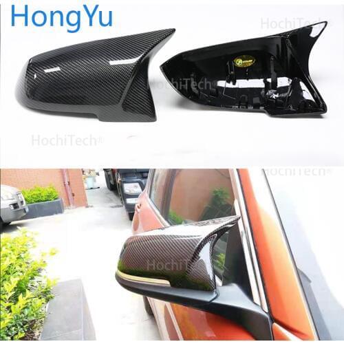 For BMW i3 i3S series 2014 2015 2016 2017 2018 Replacement Carbon Fiber M3 M4 Look Rear View Mirror Cover Caps