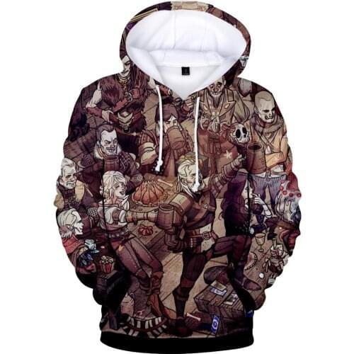 Creative 3 To 14 God of War Hoodie Boys Girls Blood RED Lines Face Print Sweatshirt Spring Autumn Popular Childrens 3D Clothes