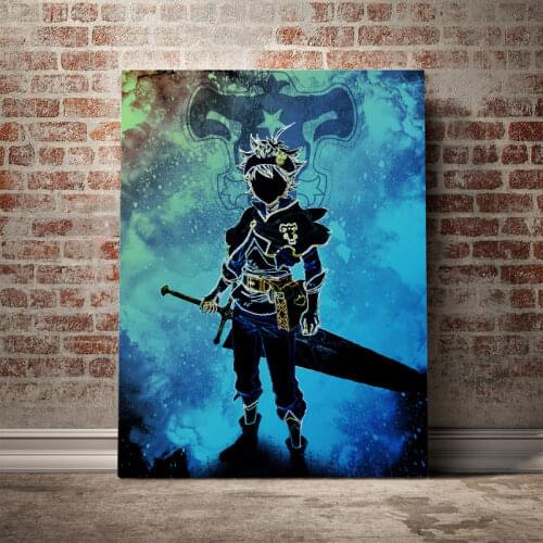 Black Clover Asta Anime Classic Poster Canvas Wall Art Decoration Prints For Living Kid Children Room Home Bedroom Decor