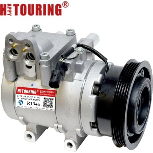 HS15 Compressor for Hyundai Elantra Tiburon Matrix 01-08 97701-2D100 97701-2E000 97701-09000 97701-2C100 F500CD1BA01 F500NA5BA02