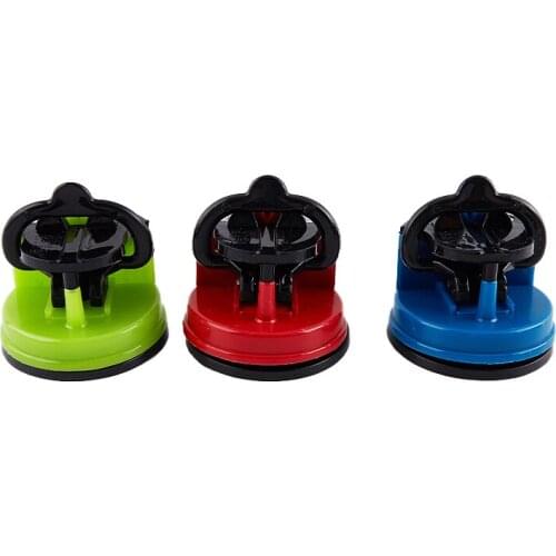 Kitchen Sharpener Safe Knife Scissors Blade Grinder Stone Knives Sharpening Tungsten Diamond Sharpener Tool with Suction Pad