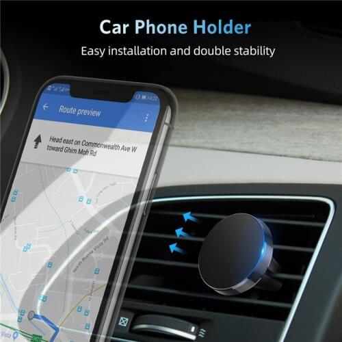 Magnetic Car Phone Holder for Volvo S40 S60 S70 S80 S90 V40 V50 V60 V90 XC60 XC70 XC90