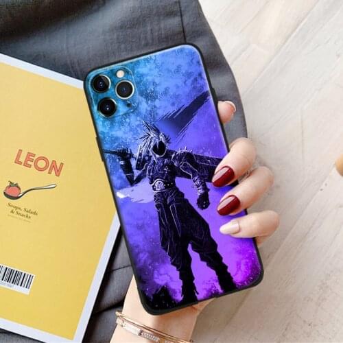 Cloud buster sword Meteor Final Fantasy For iPhone se 6 6s 7 8 plus x xr xs 11 pro max soft silicone phone case cover shell