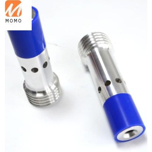 Boron Carbide Silicon Carbide Tungsten Carbide Venturi Sand Blasting Nozzles With Jacket For Cleaning The Surface