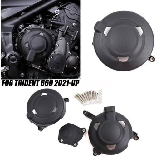 NEW Motorcycles For Trident 660 2021-UP Engine cover Protection case TRIDENT 660 2021