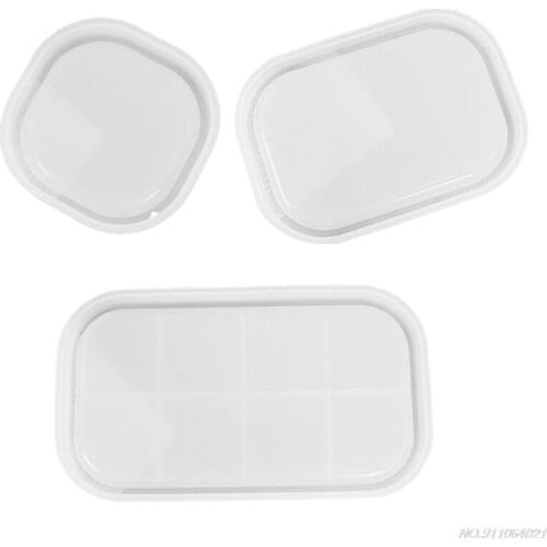 Oval Tray Epoxy Resin Mold Dish Plate Serving Board Casting Silicone Mould DIY Crafts Jewelry Holder Making Tools 21 wholesales