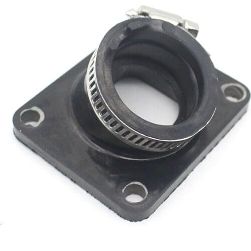 Motorcycle Carburetor Interface Adapter Intake Manifold for Yamaha AG100 DT100 DT125 MX100 RT100