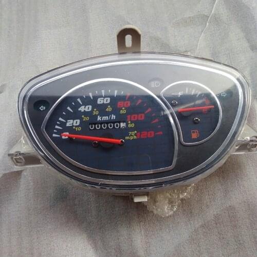 Instrument Assembly for Womens Scooter Moped MOTORCYCLE SPEEDOMETER IN KM/H OR MILE/H +OIL LEVEL METER