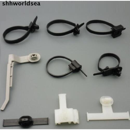 Shhworldsea 500pcs car fasteners cable strap for toyota