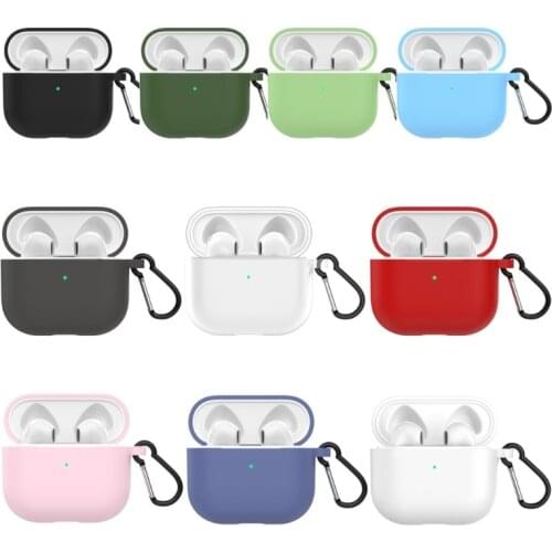 Silicone Wireless Bluetooth Waterproof Color Earphone Cover For AirPods Pro4 Mini Case Charging Box Bags