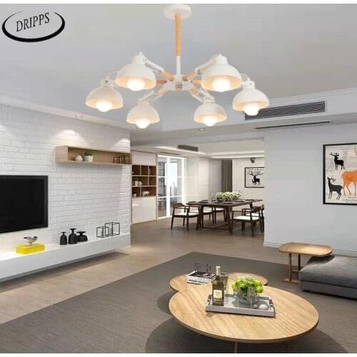 LED 180 degree rotating living room bedroom restaurant hotel iron art chandelier corridor study LED ceiling lamp