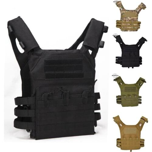 Tactical JPC MOLLE Vest Men Army CS Field Plate Carrier Vest Outdoor Training Airsoft Protective Vest Military Equipment