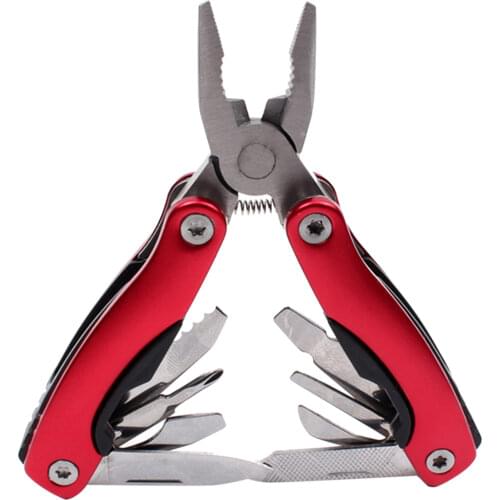 Outdoor Multitool Pliers Serrated Knife Jaw Hand Tools+Screwdriver+Pliers+Knife Multitool Knife Set Survival Gear