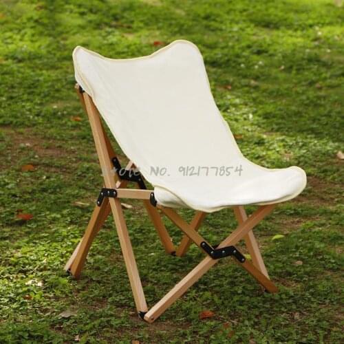 Outdoor Folding Chair Back Chair Camping Chair Fishing Chair Sketch Stool Moon Chair