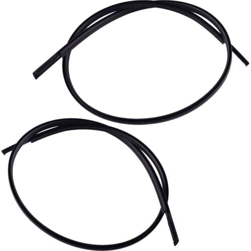 1 Pair Black Left & Right Roof Drip Moldings Sealing Strips Fit for Toyota Camry 2007 2008 2009 2010 2011 7555606030 7555506030