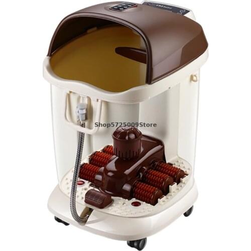 Foot Bath Bucket High Deep Bucket Over Knee Foot Bath Tub Household Foot Wash Basin Leg Full Automatic Heating Constant Temperat