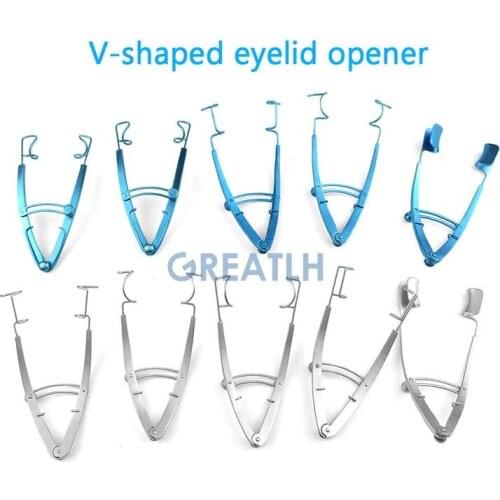 Titanium/stainles Steel Barraquer Eye Speculums Opener Veterinary Ophthalmic Surgical Instruments