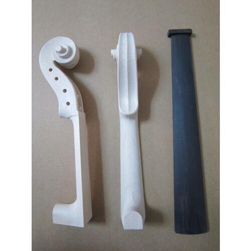 2 set 4/4 Violin Student White Neck+ Natural Ebony Fingerboard Violin Parts