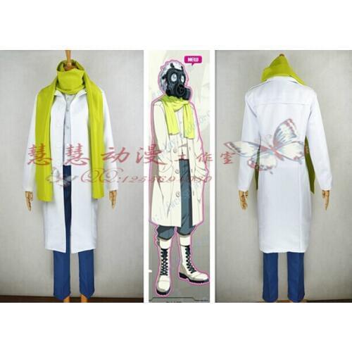 2017 Custom Made DMMD Dramatical Murder Clear Cosplay Anime Cosplay Costume