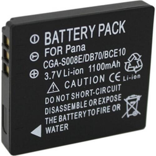 Battery Pack for Panasonic HM-TA1, SDR-S7, SDR-S9, SDR-S10, SDR-S10P1, SDR-S15, SDR-S26, SDR-SW20, SDR-SW21, SDR-SW28 Camcorder