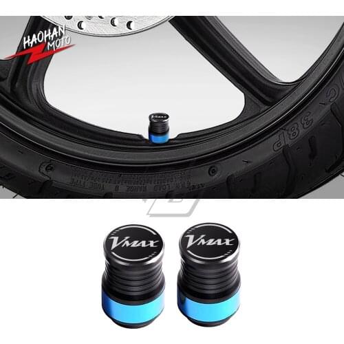 For Yamaha Vmax 1200 1700 Motorbike Motorcycle Accessories Valve Stem Cap Set Case