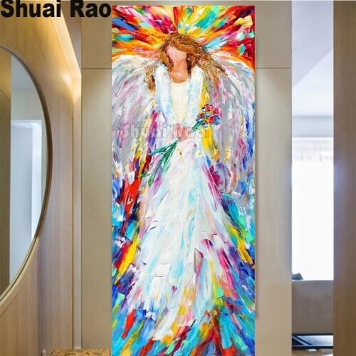 3 d Diamond Painting Abstract angel flower DIY Diamond Embroidery 5D Picture Of Rhinestone Square Mosaic art painting Decor Home