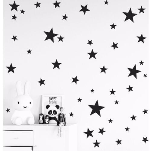 Free shipping 150pcs mixed size removable pattern stars wall stickers , KIDS room environmental-friendly decor vinyl decal