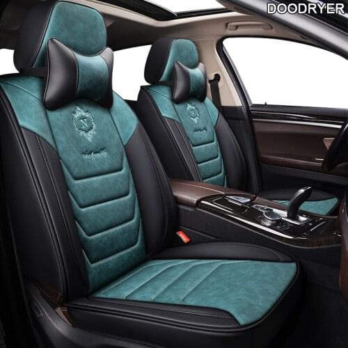 DOODRYER leather car seat covers For infiniti qx70 fx qx60 fx35 qx50 ex qx56 q50 q60 qx80 g35 accessories seat covers for seats