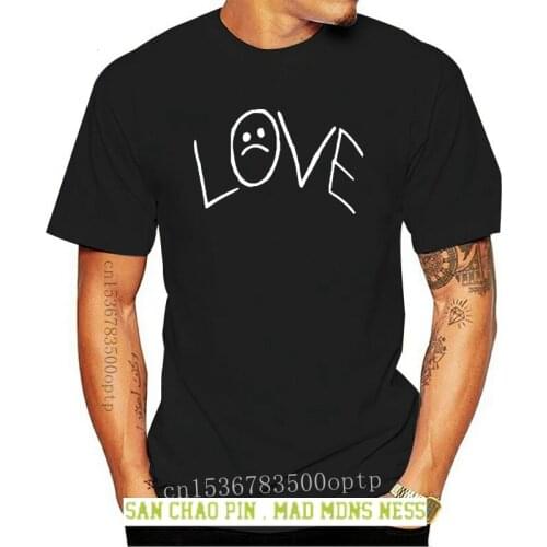 Love Black T-Shirt Streetwear Tumblr Sad Boys Designer COWYS Hell Boy