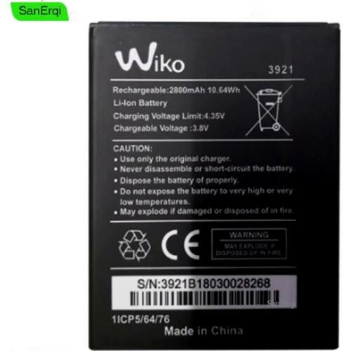 For Wiko 3921 robby2 Battery robby 2 Lenny 5 Lenny5 batteries 2800mAh