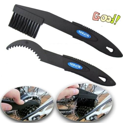 2 PCS Scrubber Brush Tool Kit Cycling Bike Bicycle Chain Wheel Cleaning Cleaner ciclismo Repair Tool Accessories Hot Sale