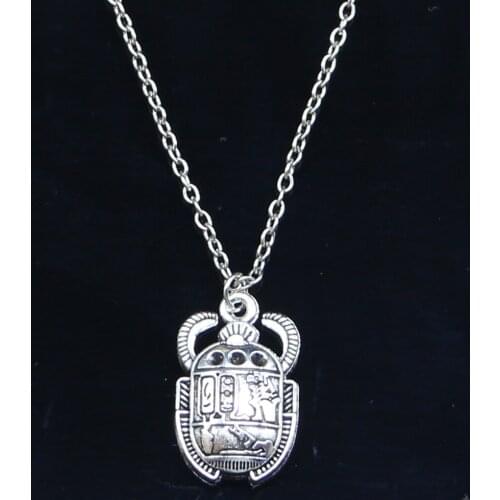 New Fashion Necklace 25x16mm insect hexapod bug Pendants Short Long Women Men Colar Gift Jewelry Choker