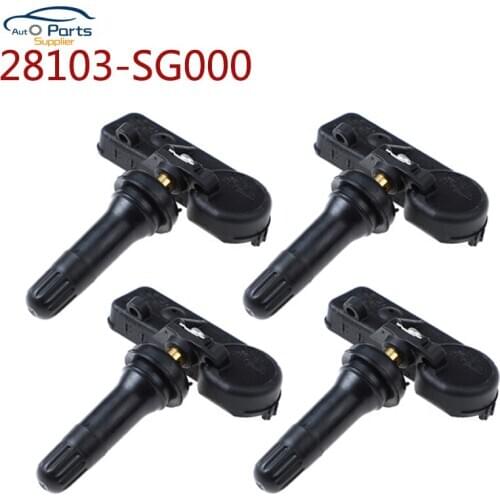 New 4pcs Car 28103-SG000 28103SG000 28103-AG01B 28103-AJ00A For Subaru Impreza Legacy Outback Tribeca TPMS Tire Pressure Sensor
