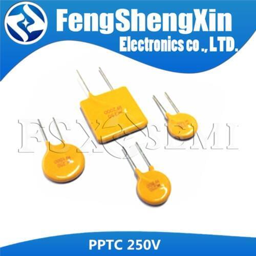 20Pcs New Self-recovering fuse DIP PPTC 250V TRF250-030 040 050 060 080 090 120 145 180 200 350 400 500 600 800 1000 2000